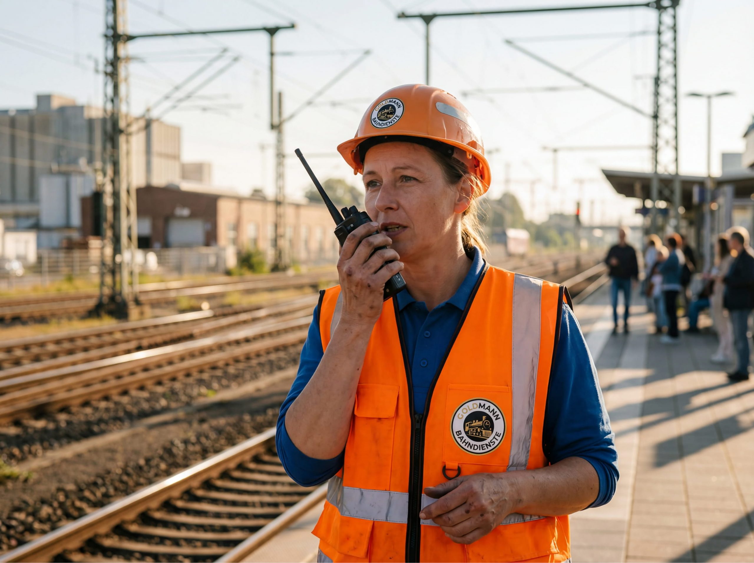 Helfer im Bahnbetrieb Helfer im Bahnbetrieb